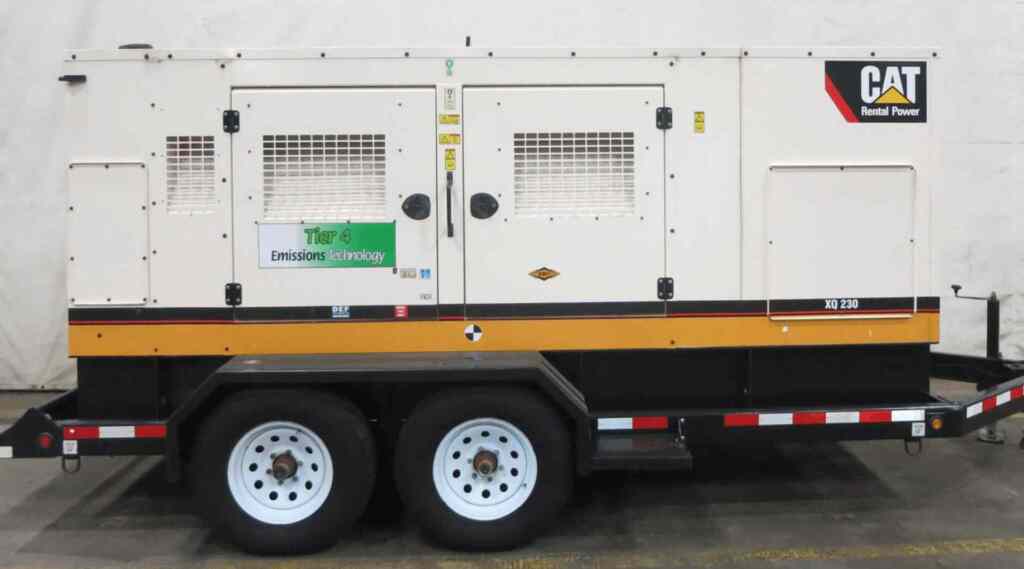 Caterpillar XQ230 Trailer Mounted Diesel Generator